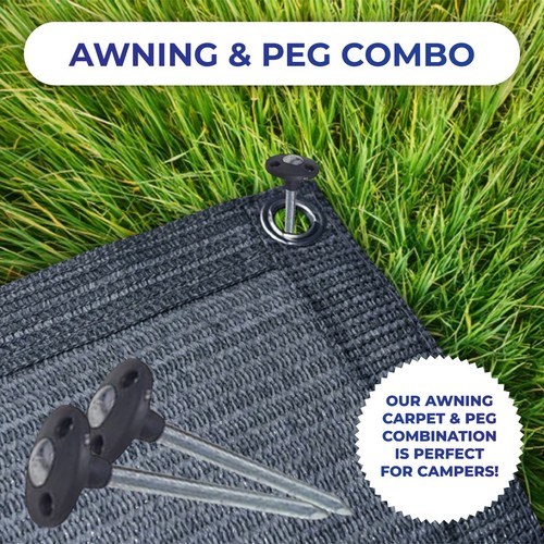 Breathable awning carpet with - carpet,