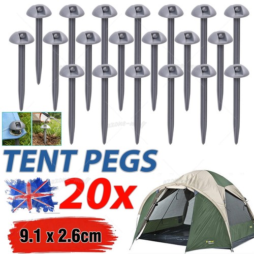 20pcs set ground sheet pegs - 20pcs/set,