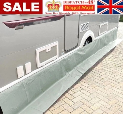 Caravan awning draught skirt - draught,